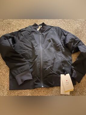 Lululemon non stop bomber jacket